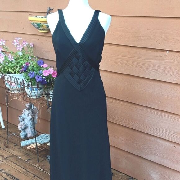 Alex Evenings Black Evening Dress, Old Hollywood, Whimsigoth, Elegant Evening - Picture 13 of 13